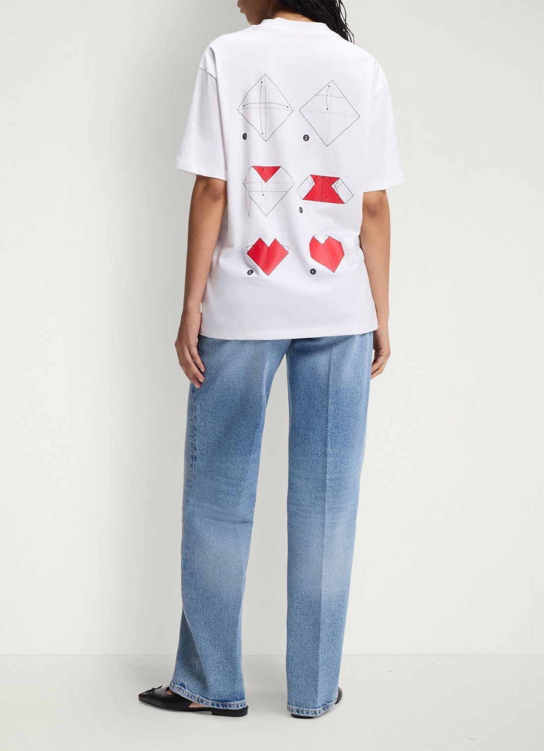 HUGO T-shirt met logo - detail 5 wit
