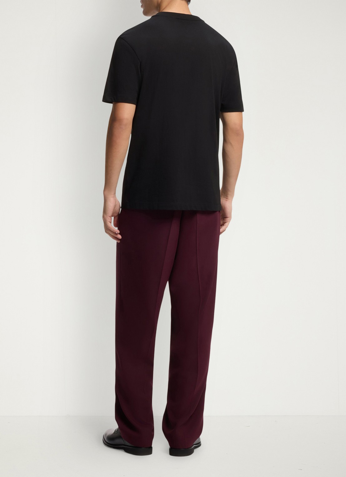 HUGO T-shirt met print - achterkant 3 diepzwart