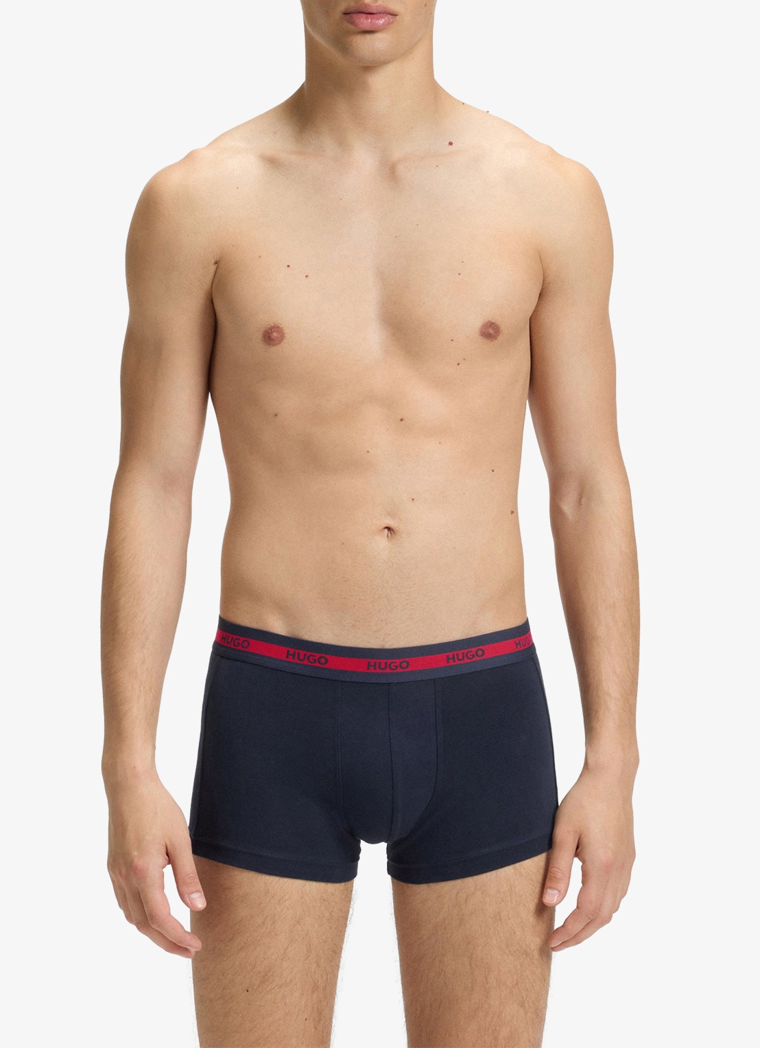 HUGO TRUNK TRIPLET PLANET 1024974 - voorkant 2 donkerblauw