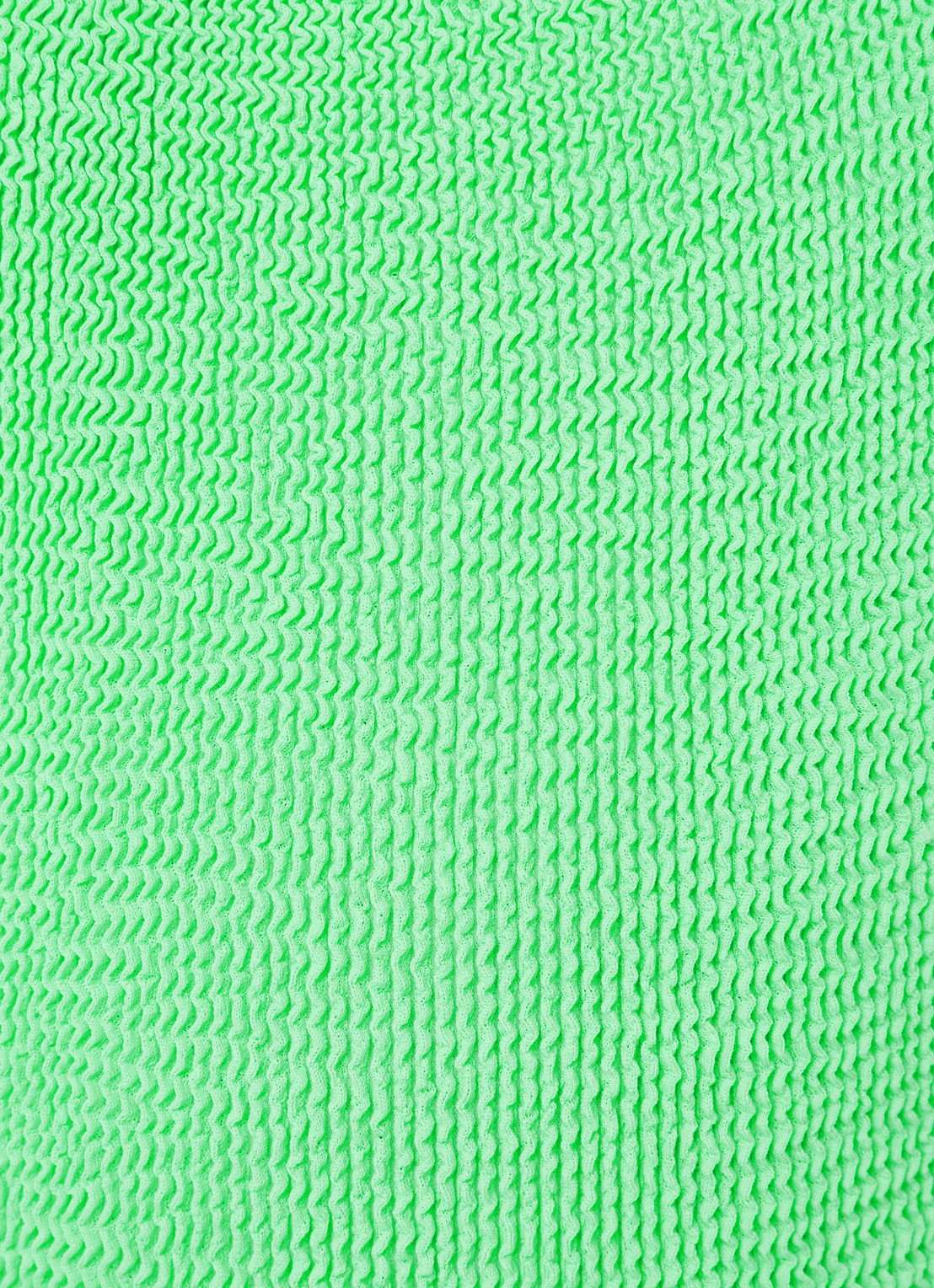 Hunza G Badpak zonder beugel met structuur - detail 5 lime