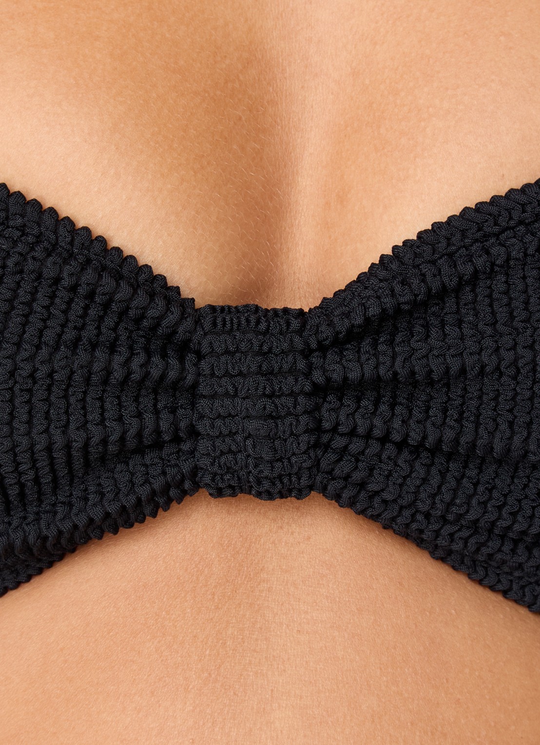 Hunza G Jean bikiniset met structuur - detail 5 zwart