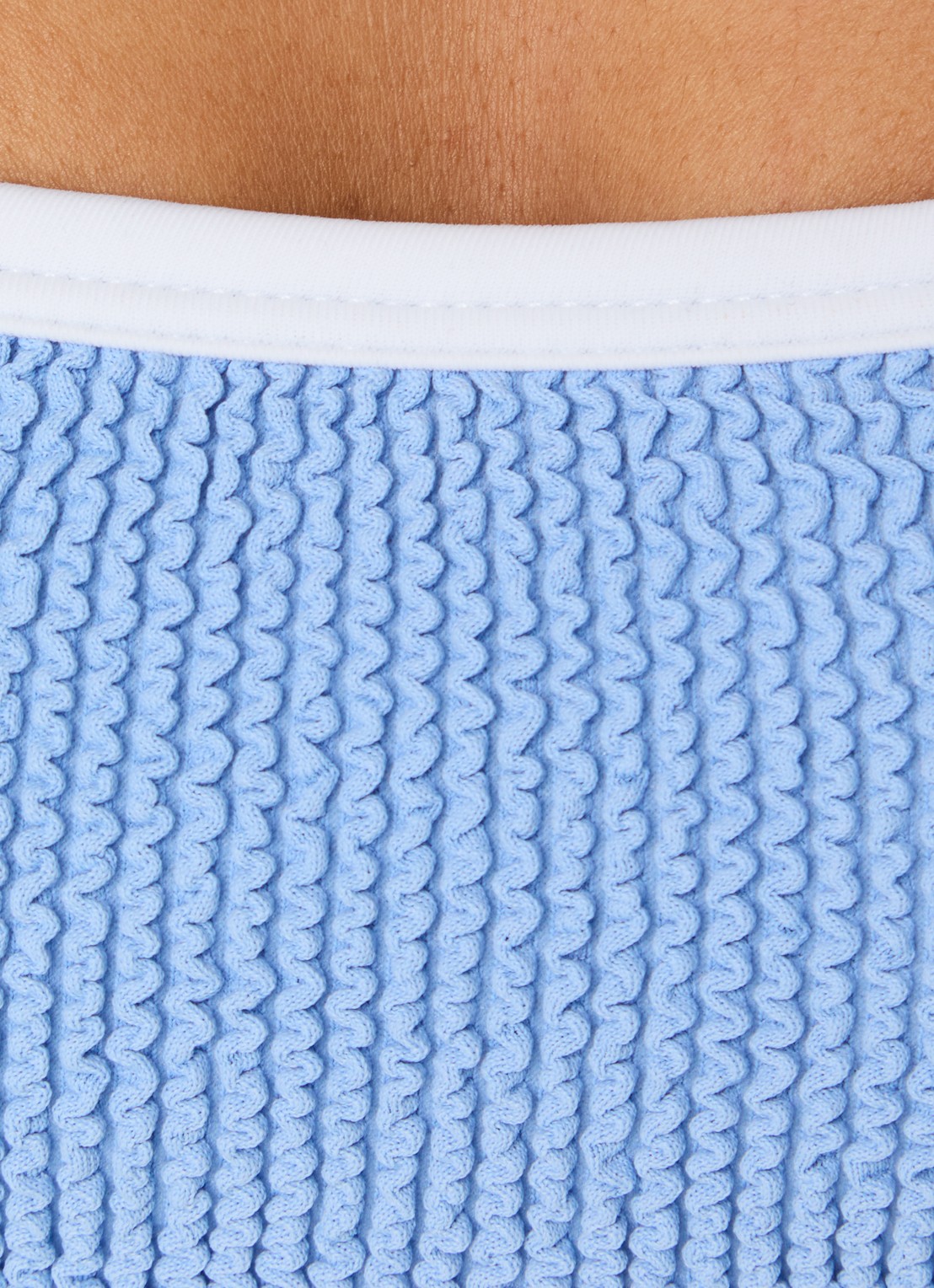 Hunza G Tyler bikiniset met structuur - detail 4 blauwgrijs