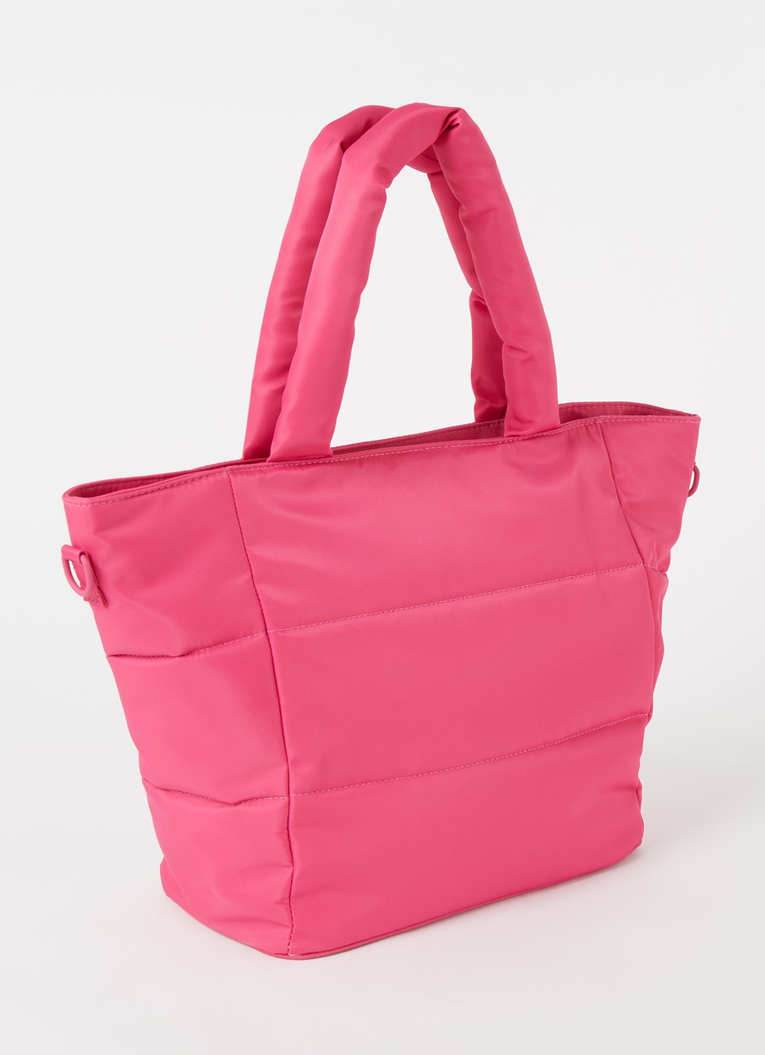 HVISK Valley Medium schoudertas met afneembare schouderriem - achterkant 4 roze