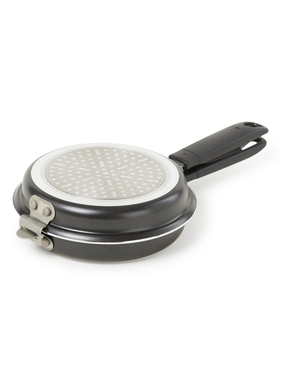 ibili Omelet pan 13 cm set van 2 - voorkant 2 zwart