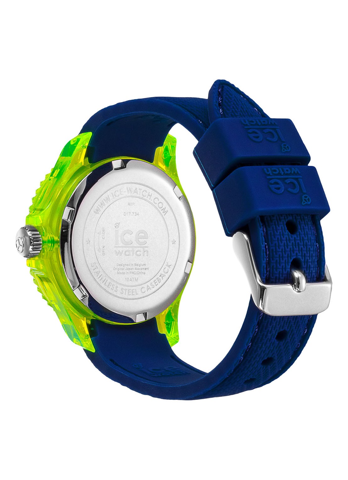 Ice-Watch Cartoon horloge IW017734 - detail 4 blauw