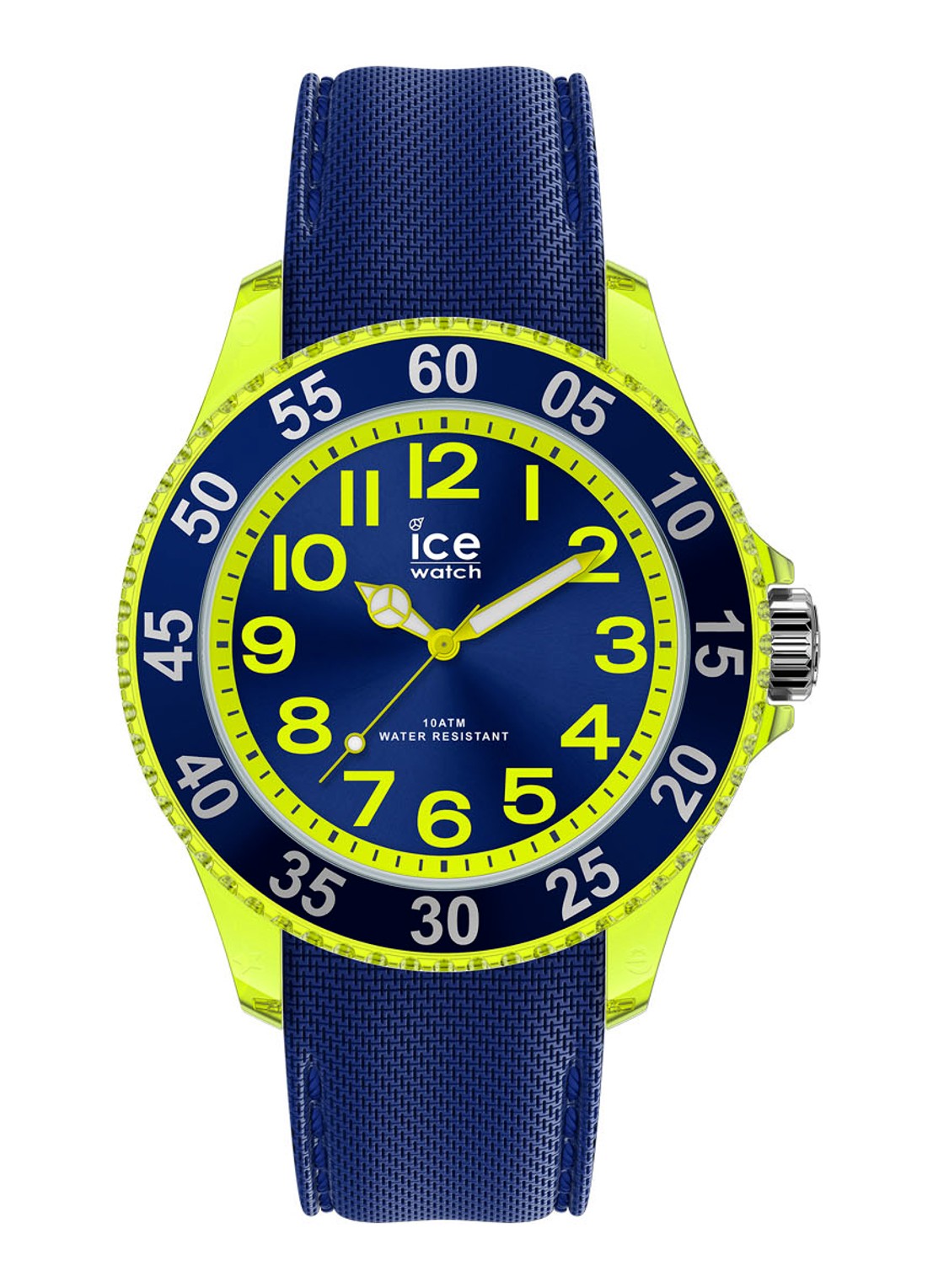 Ice-Watch Cartoon horloge IW017734 - voorkant blauw