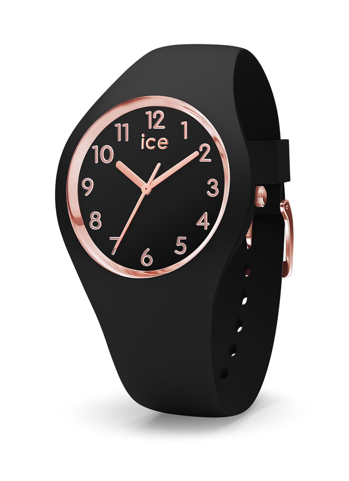 Ice-Watch Glam horloge medium IW015340 - voorkant 2 zwart
