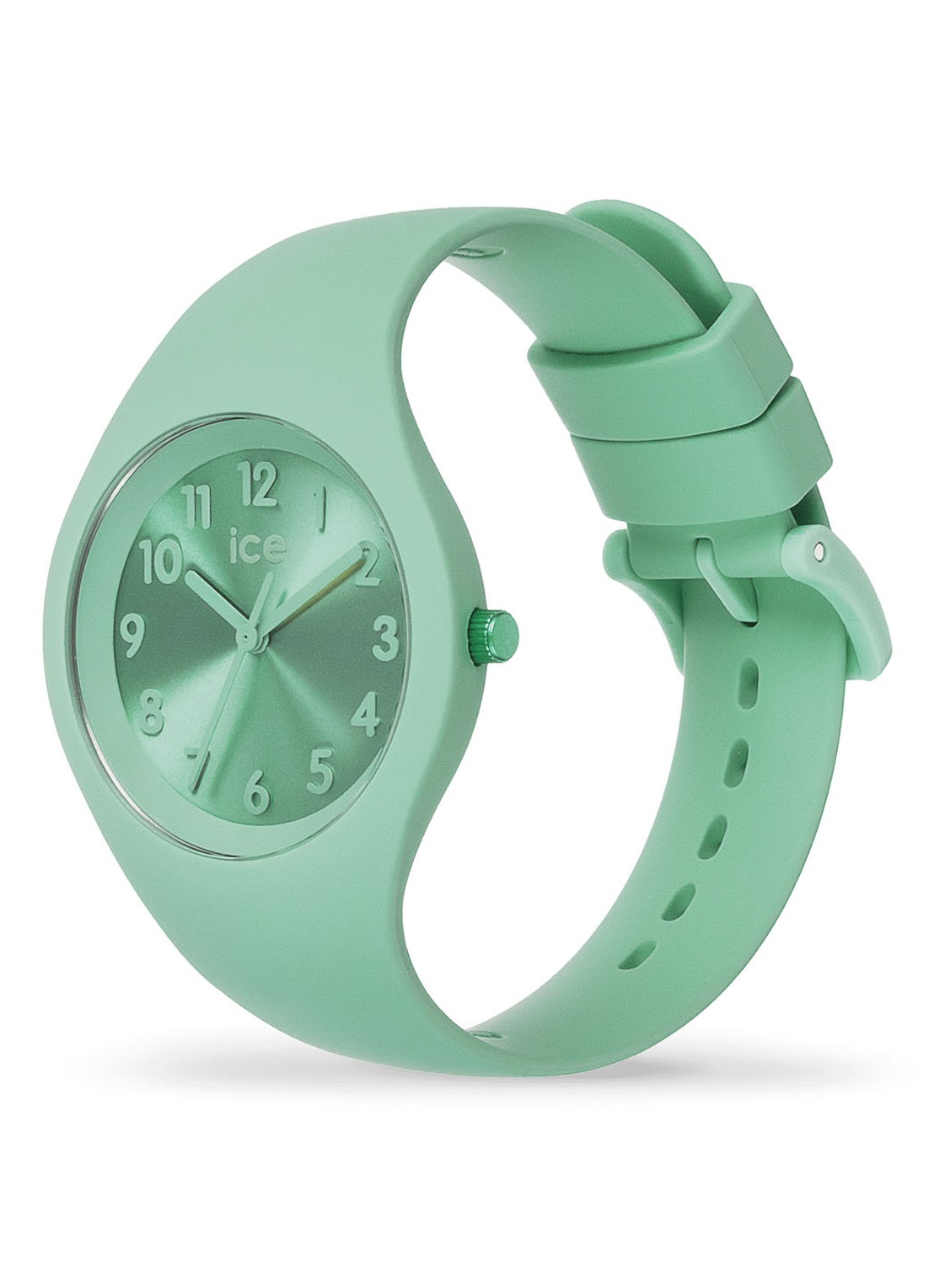 Ice-Watch ICE Colour horloge IW017914 - detail mint