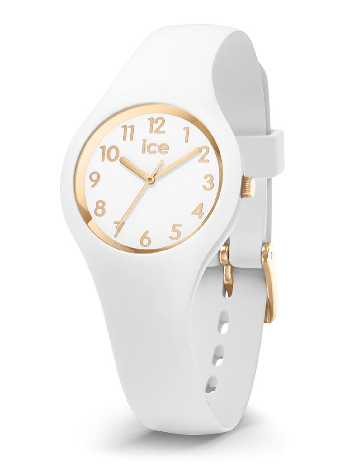Ice-Watch Ice Glam Horloge IW015341 - voorkant wit