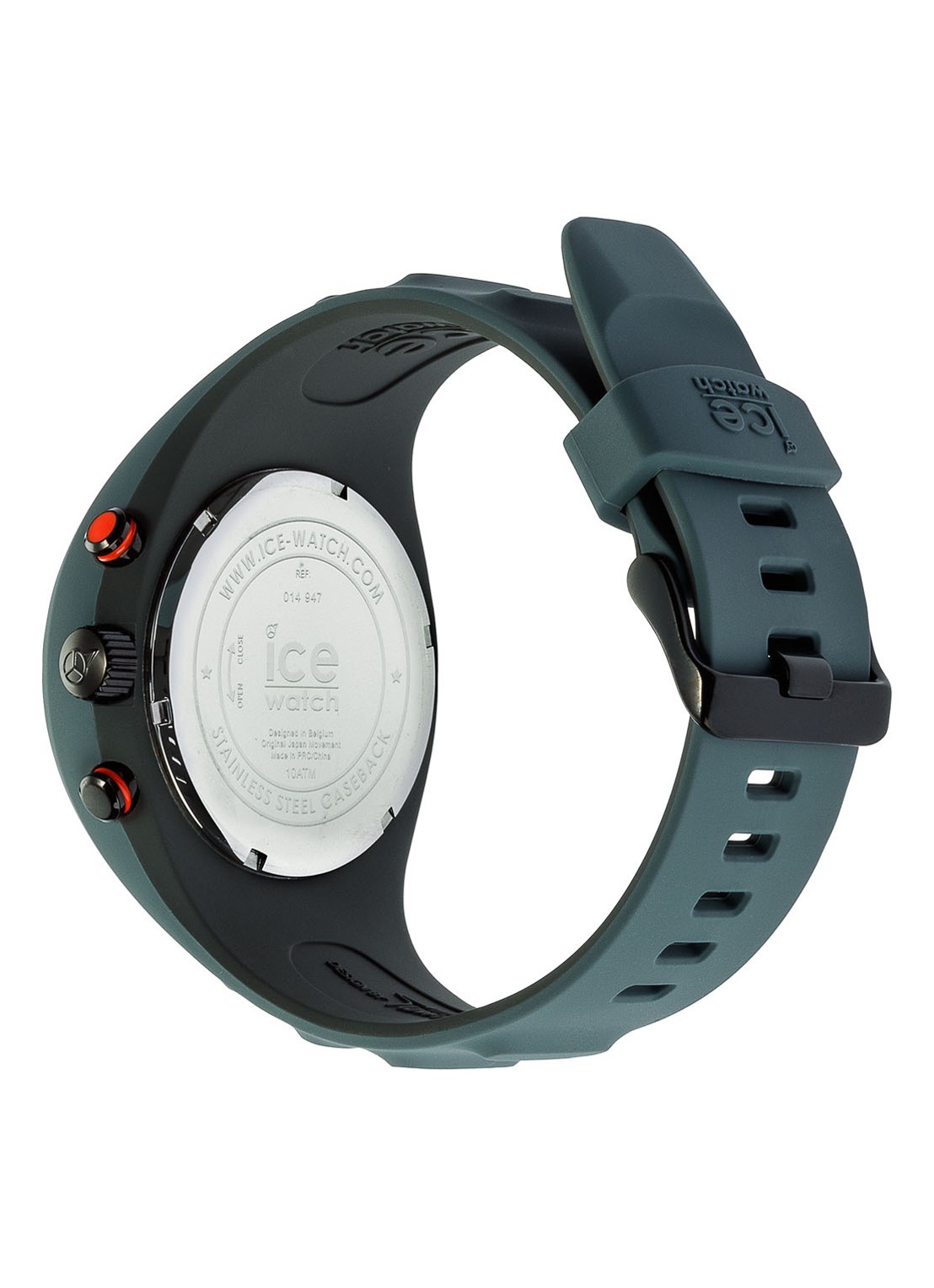 Ice-Watch Leclerq Horloge IW014947 - detail 3 donkergrijs