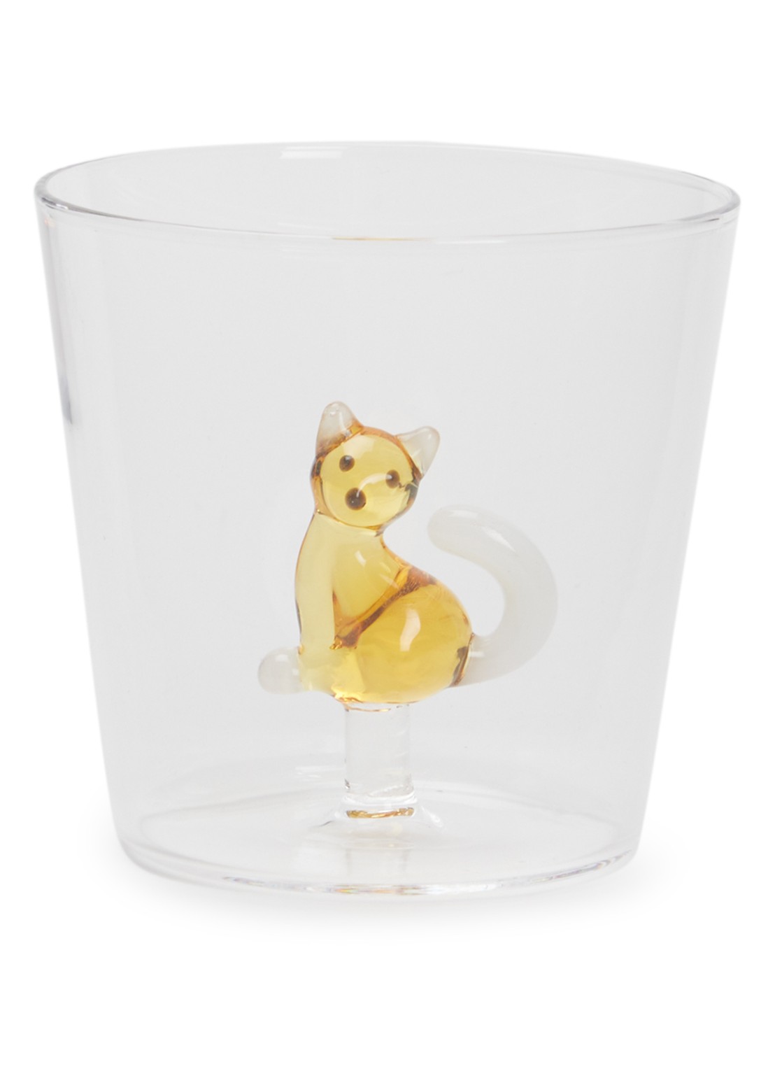 Ichendorf Milano Cat Amber Tail glas 35 cl  - voorkant transparant