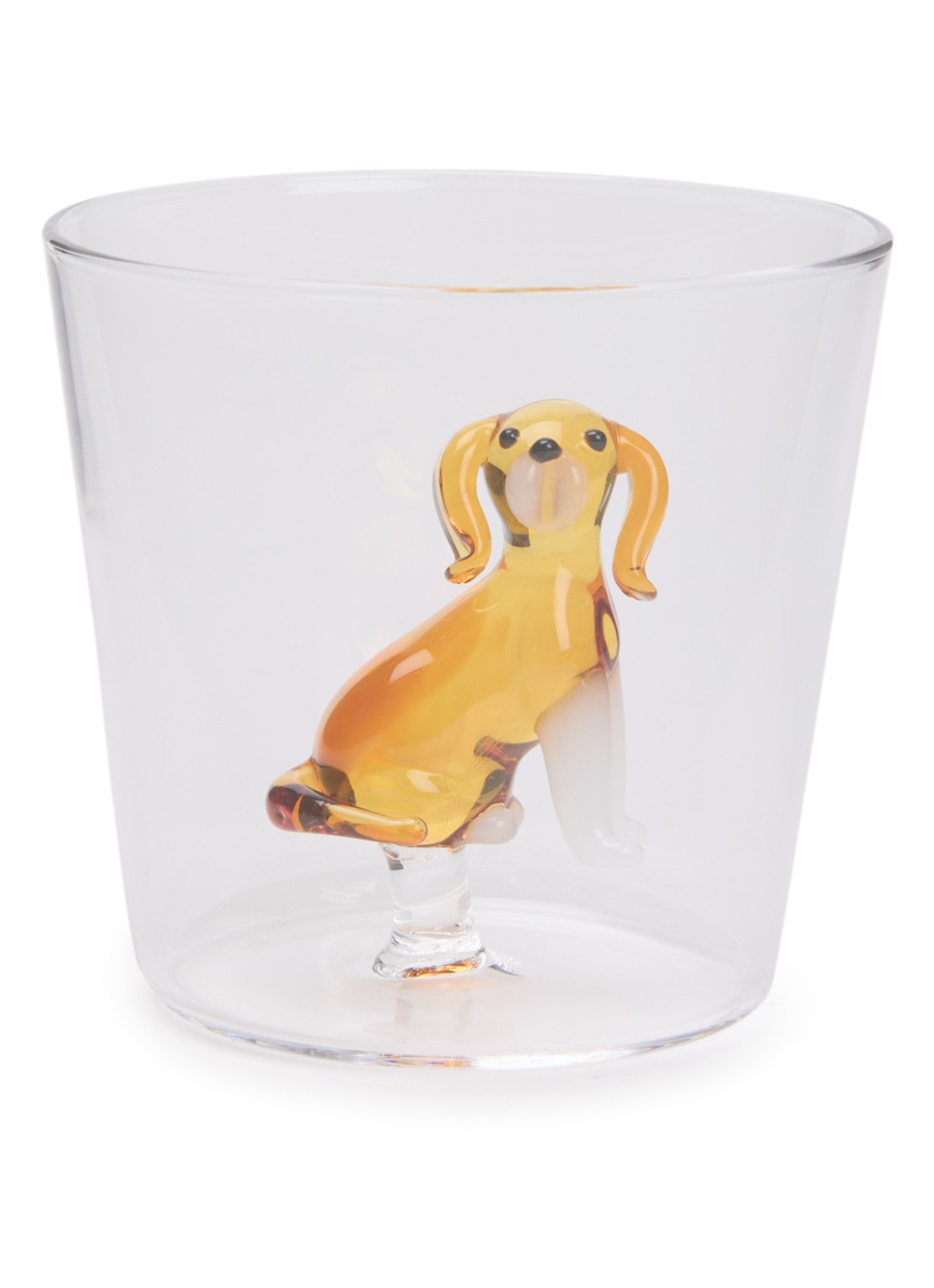 Ichendorf Milano Golden Retriever waterglas 35 cl - voorkant transparant