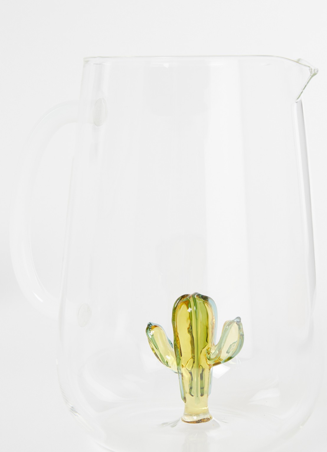 Ichendorf Milano Jug Cactus waterkaraf 1,75 liter - voorkant 2 transparant