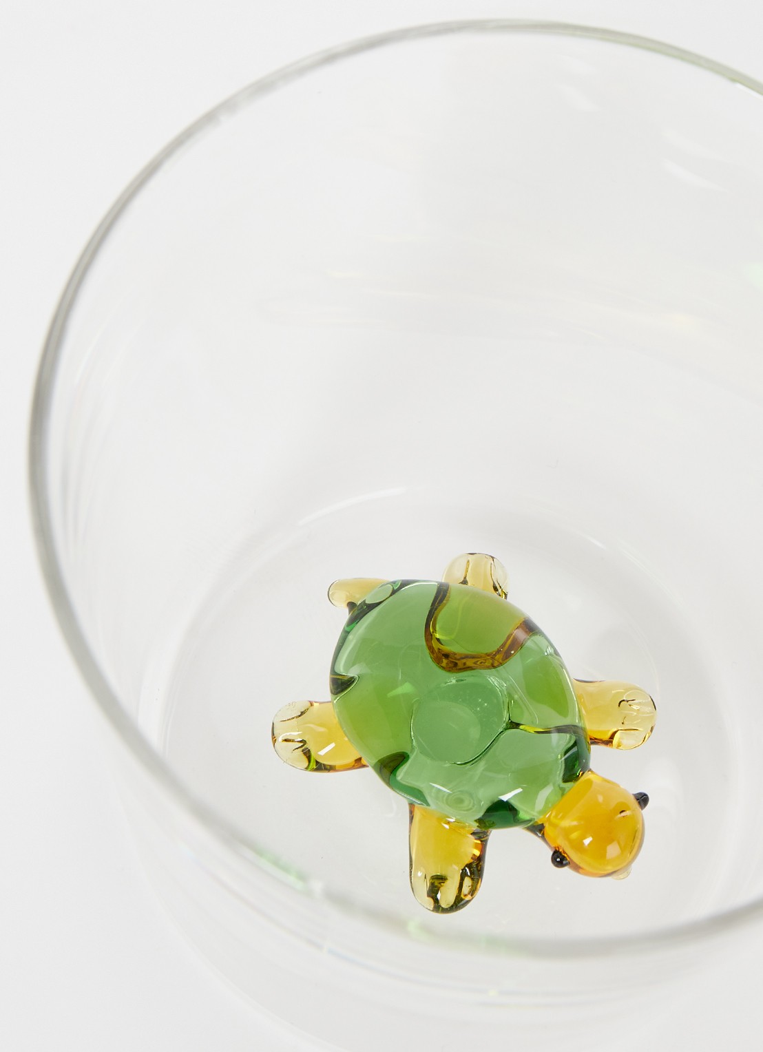 Ichendorf Milano Tumbler Turtle waterglas 35 cl - voorkant 2 transparant