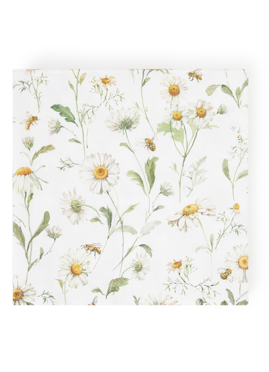 Ihr Ideal Home Daisies servetten 33 x 33 cm  - voorkant multicolor