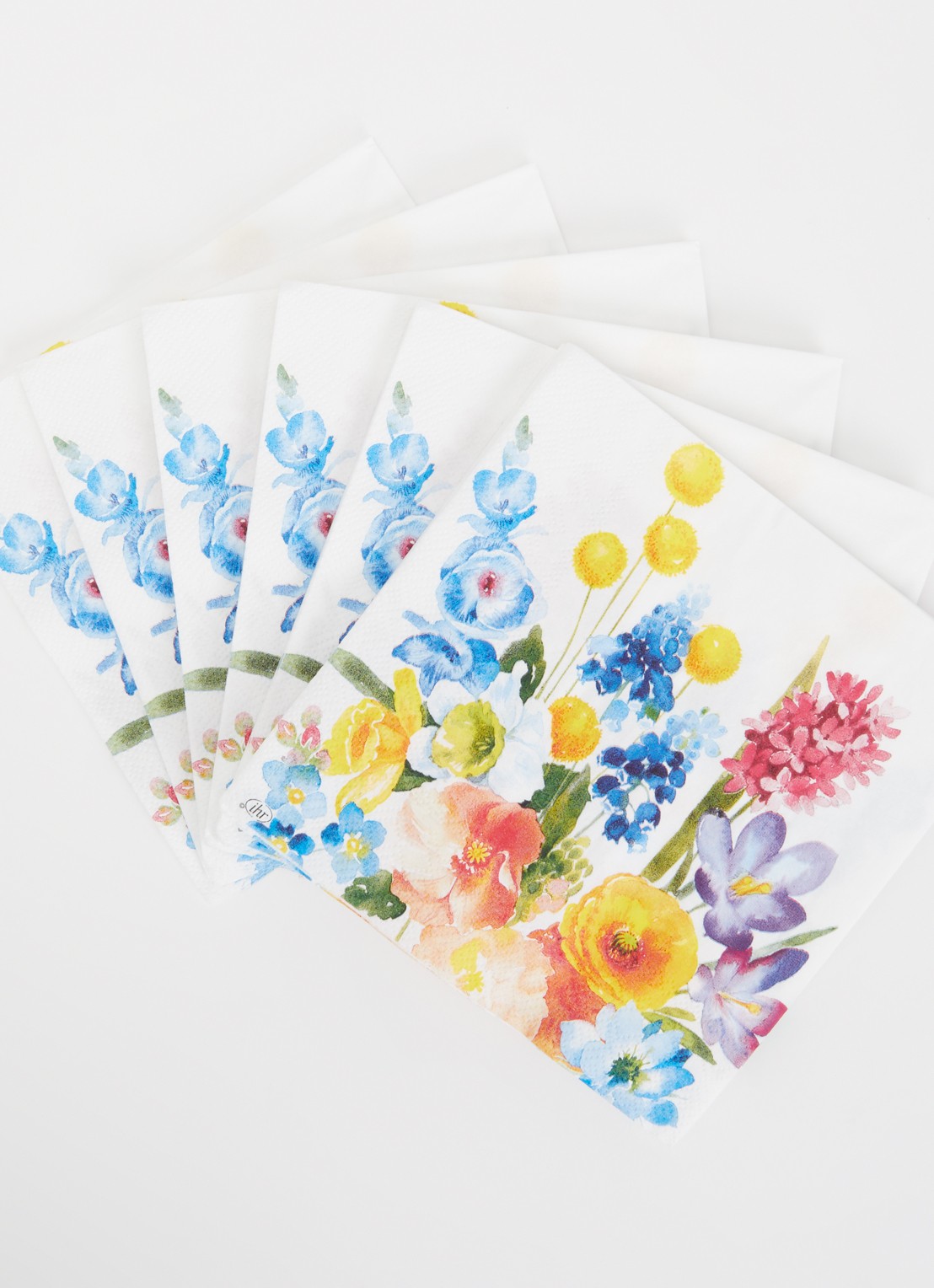 Ihr Ideal Home Early Magic servetten 33 x 33 cm - voorkant 2 multicolor