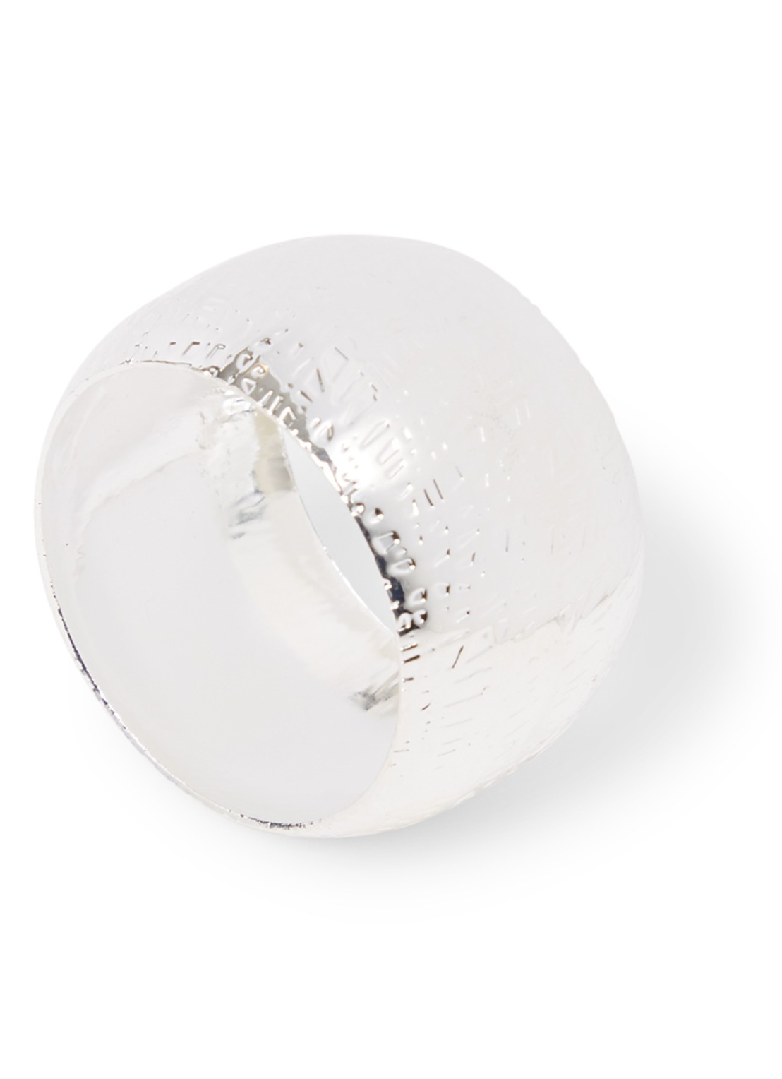Ihr Ideal Home Servetring  - voorkant zilver