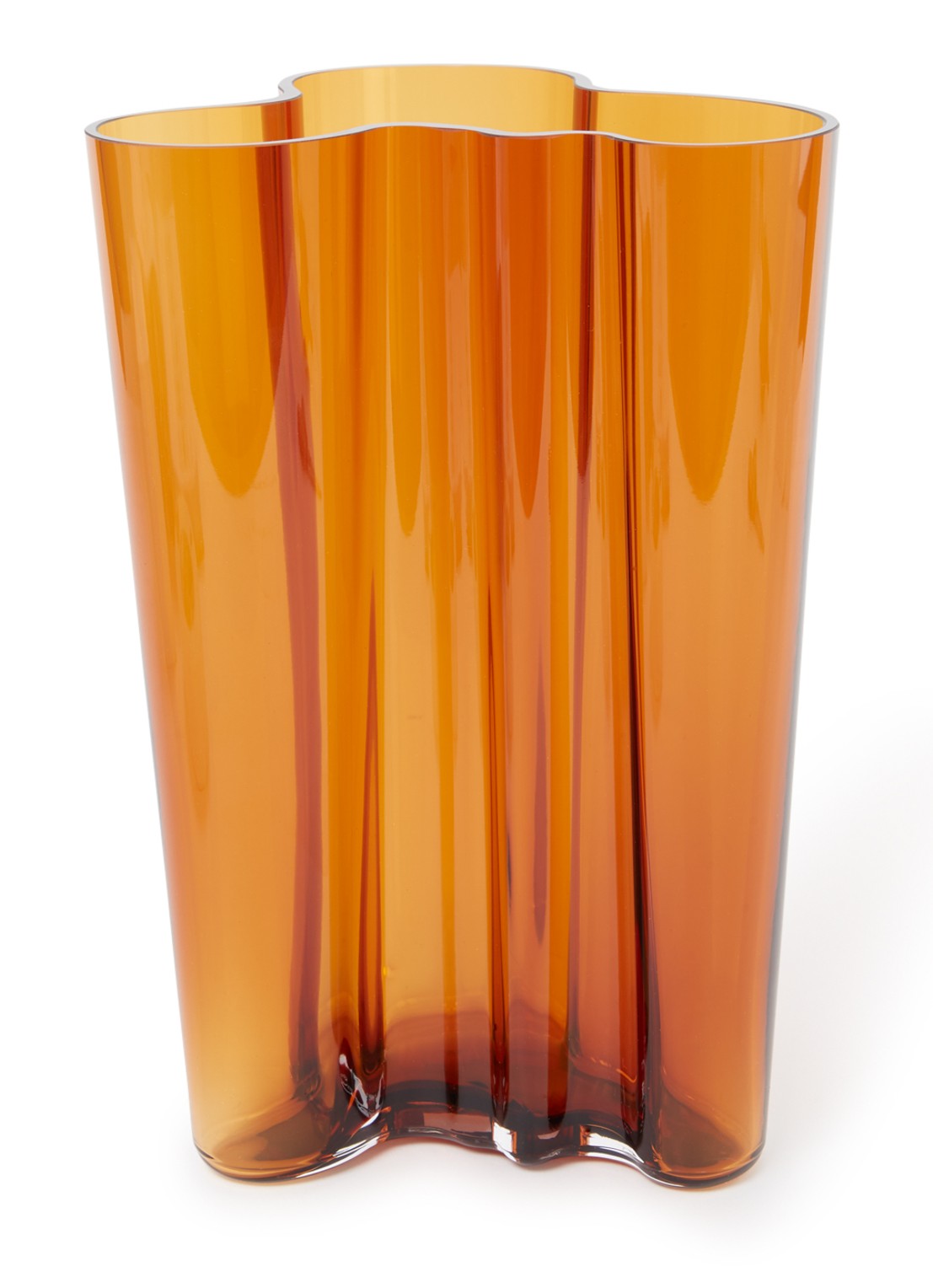 Iittala Aalto vaas 251mm koper - voorkant koper