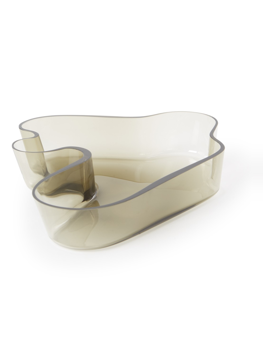 Iittala Alvar Aalto schaal 19,5 cm - voorkant grijs