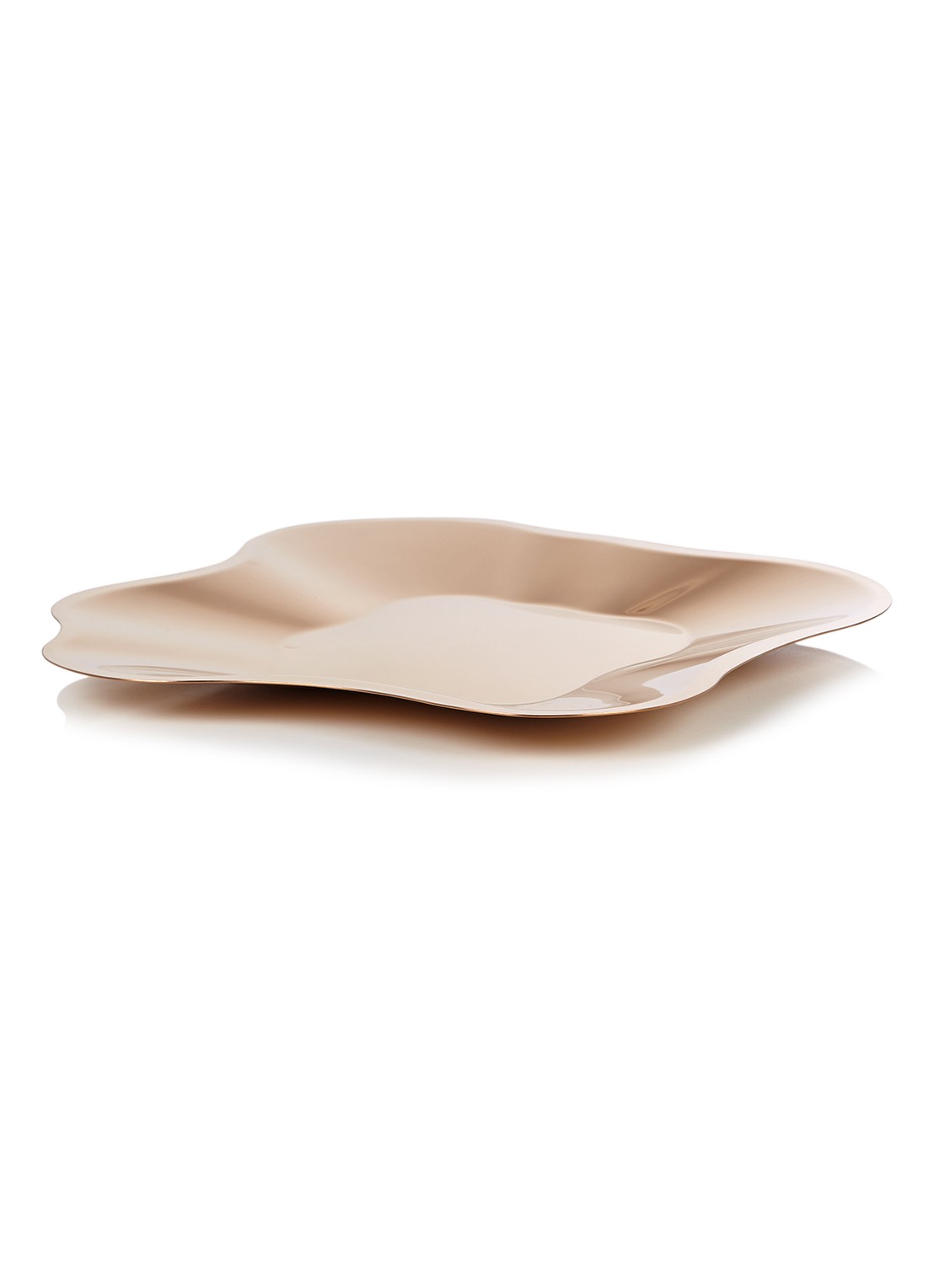 Iittala Alvar Aalto schaal 50 cm - voorkant roségoud