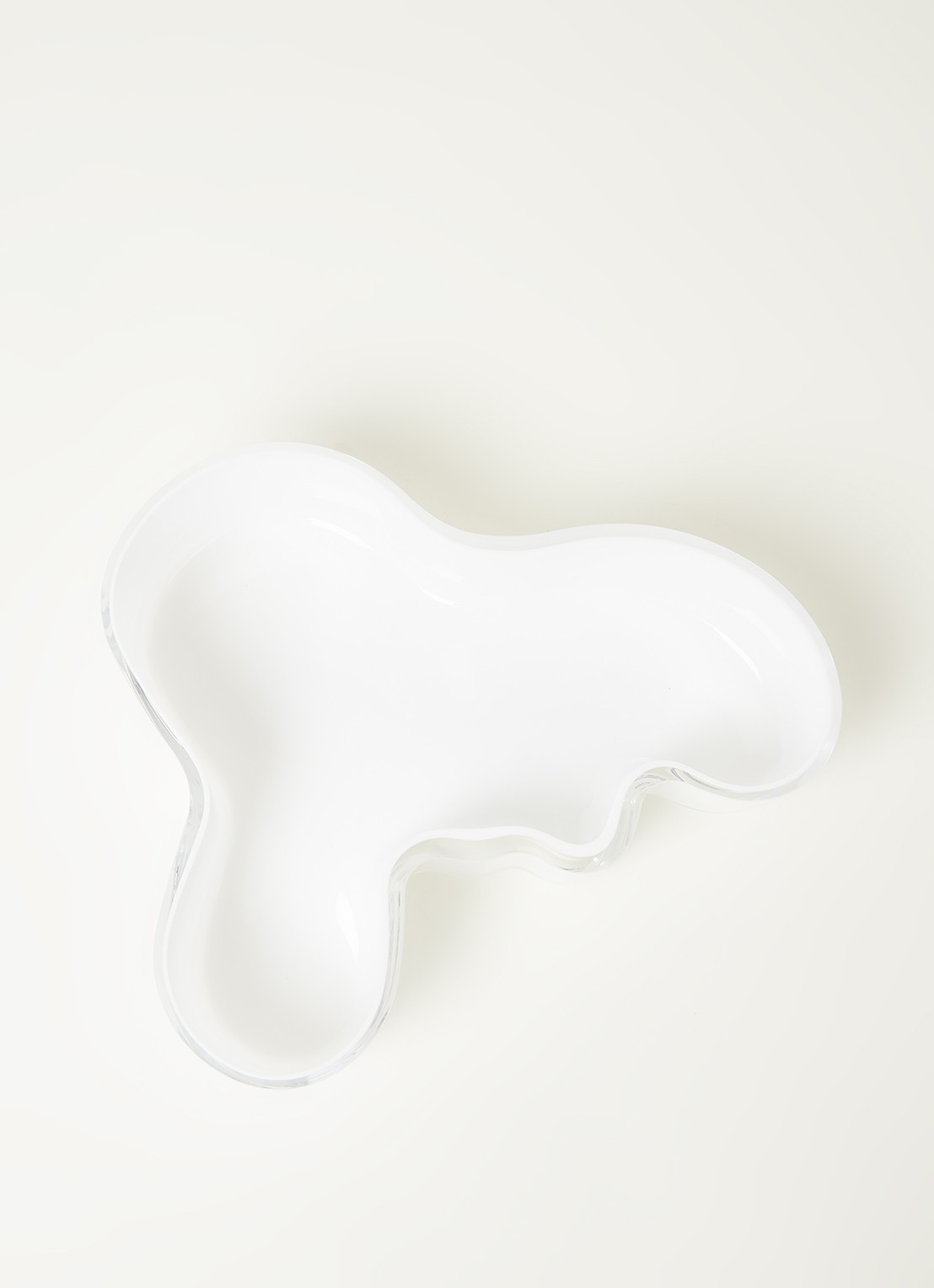 Iittala Alvar Aalto schaal ovaal 19,5 cm - detail 2 wit