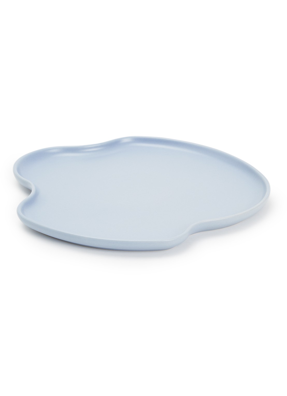 Iittala Alvar Aalto schotel 25 cm - voorkant lichtblauw