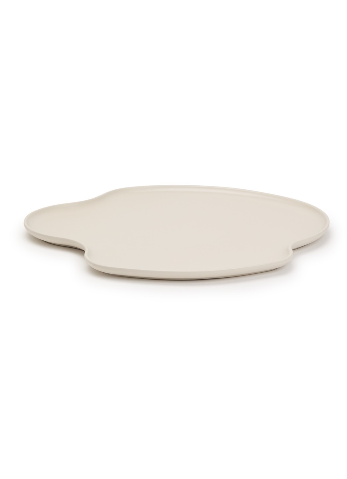 Iittala Alvar Aalto schotel 35 cm - voorkant beige