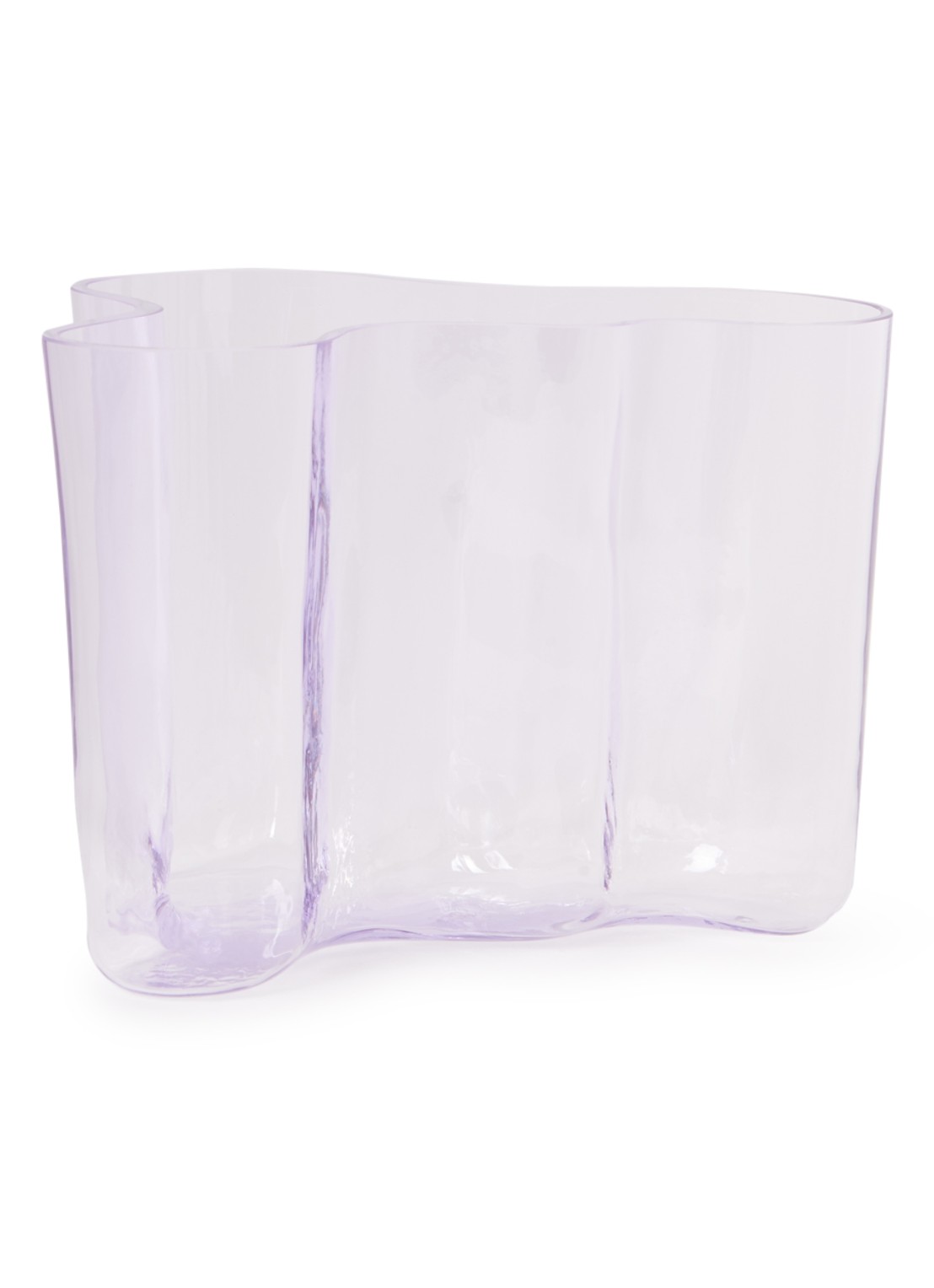Iittala Alvar Aalto vaas 14 cm - voorkant lichtpaars