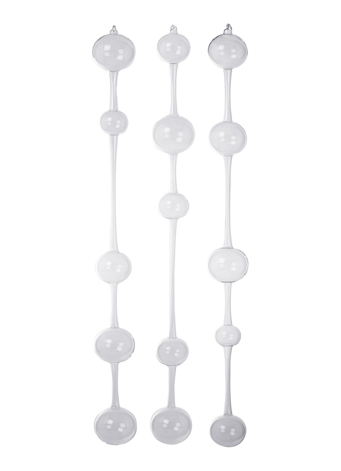 Iittala Ateenan Aamu hangers 63 cm 3-delig  - voorkant transparant