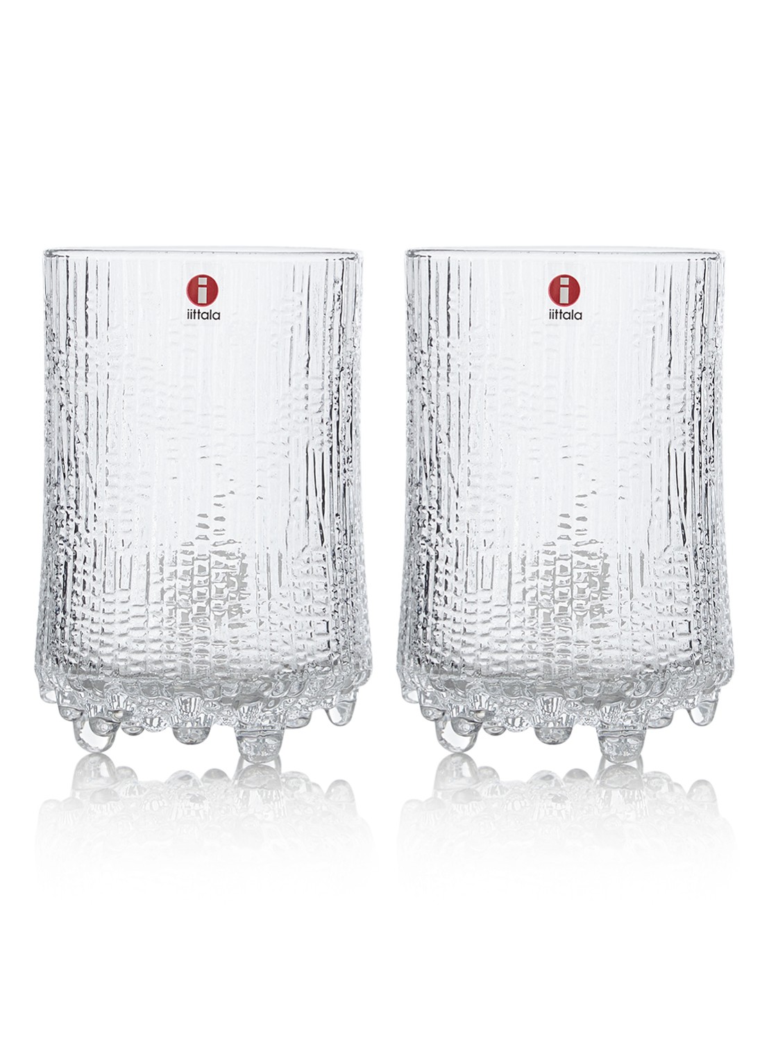 Iittala Bierglas 38 cl set van 2 - voorkant transparant