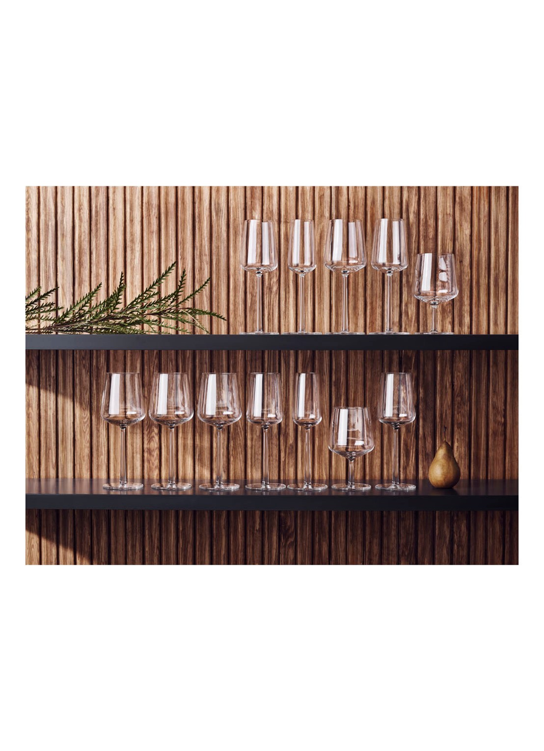 Iittala Bierglas 48 cl set van 2 - voorkant 2 transparant