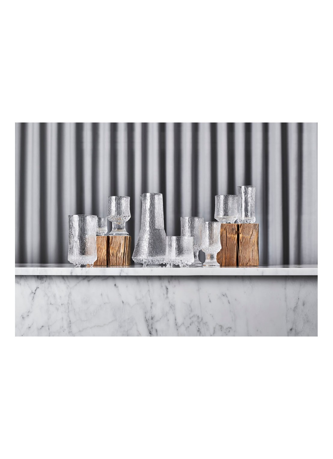 Iittala Bierglas 60 cl set van 2 - voorkant 2 transparant