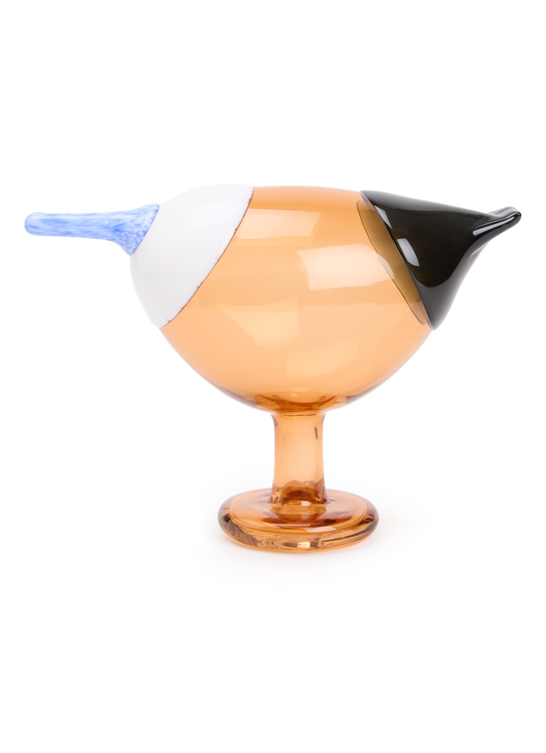 Iittala Birds by Toikka Blauwe ekster 17,5 cm - voorkant orange