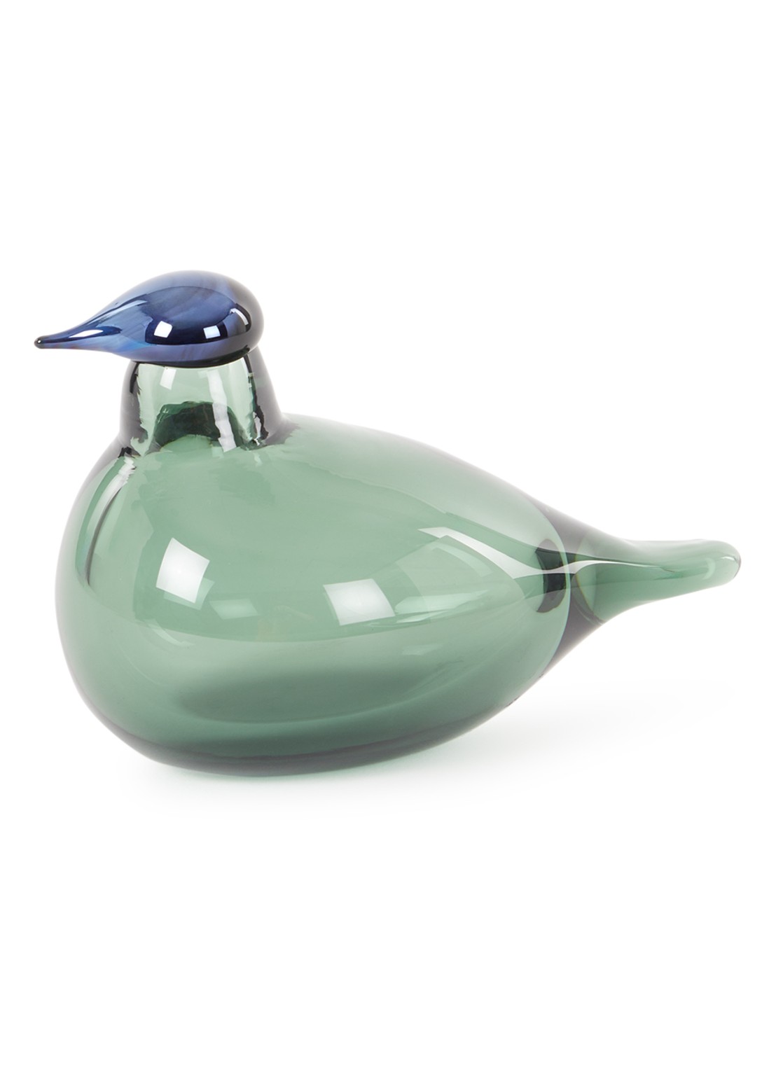 Iittala Birds by Toikka Chiffchaff 8 cm - voorkant bronsgroen