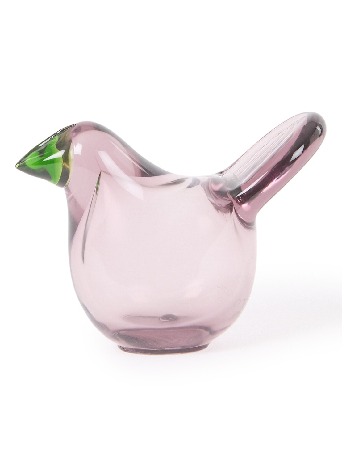 Iittala Birds By Toikka Flycatcher 6 cm - voorkant aubergine