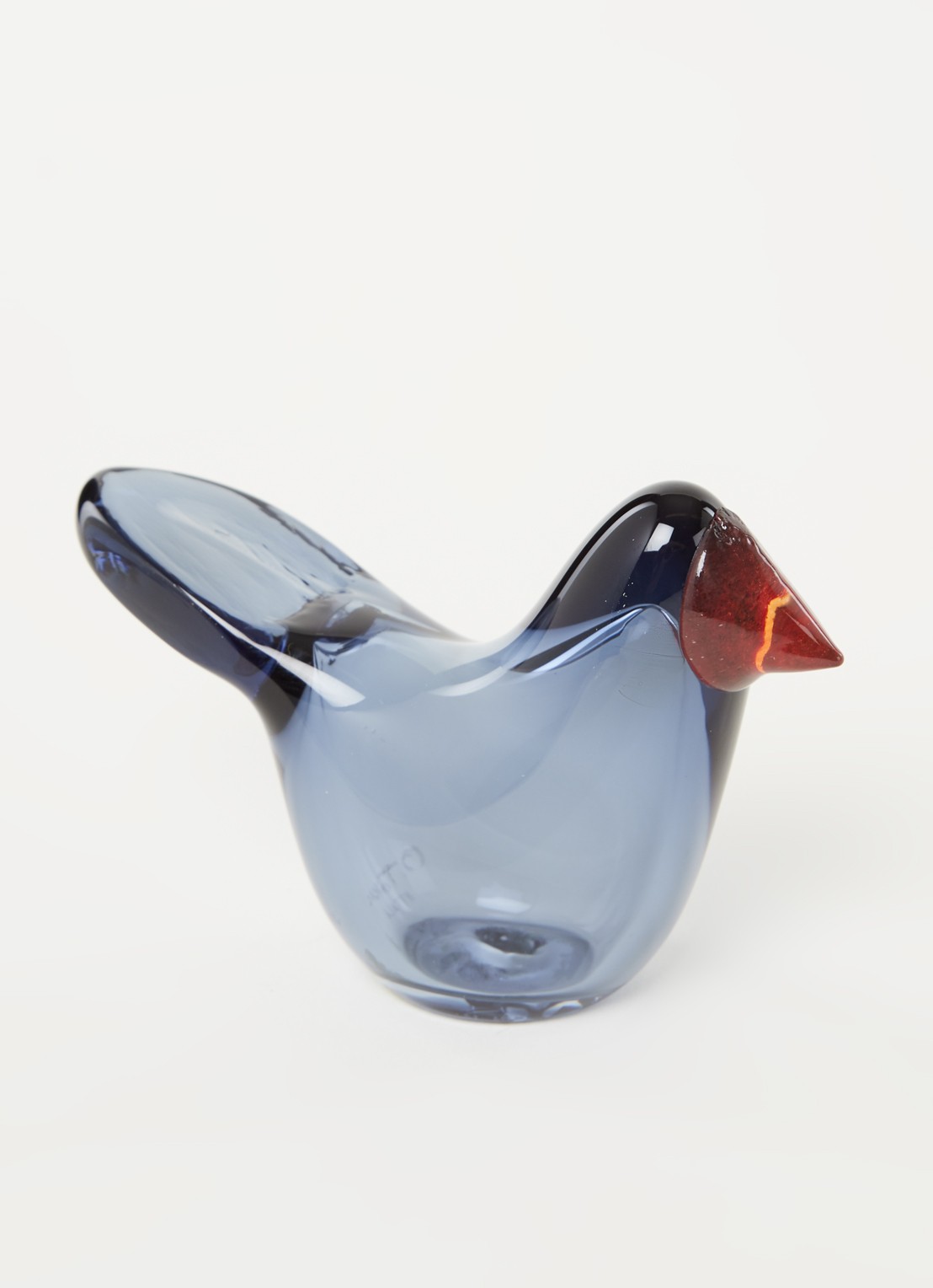 Iittala Birds by Toikka Flycatcher 7 cm - voorkant 2 blauw
