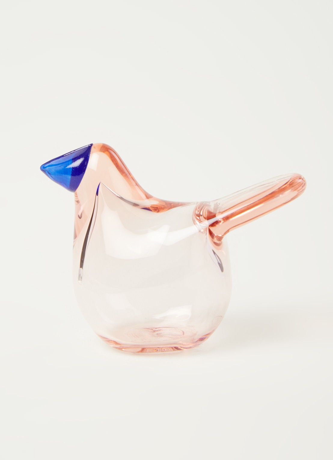 Iittala Birds by Toikka Flycatcher 7 cm - voorkant 3 zalmroze