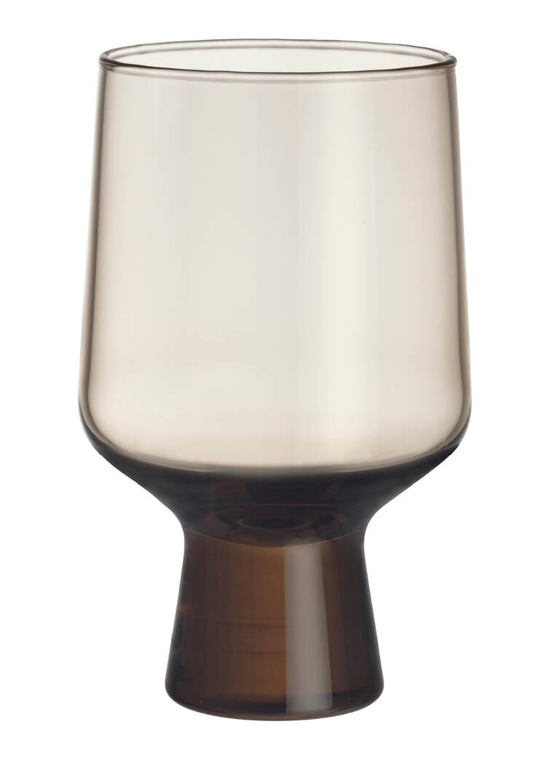 Iittala Bokaal glazen 40 cl set van 2 - voorkant bruin