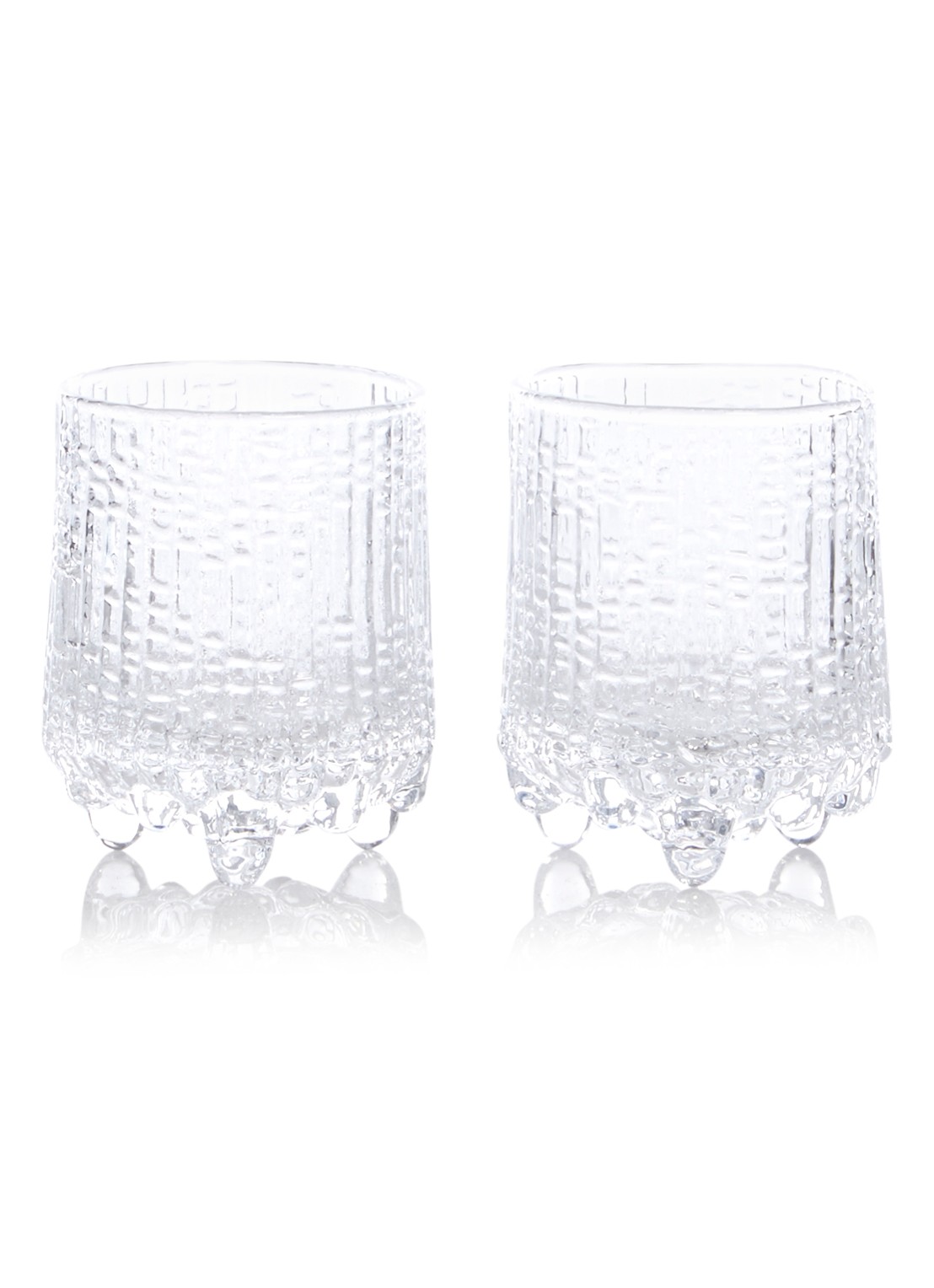 Iittala Borrelglas 5 cl set van 2 - voorkant transparant