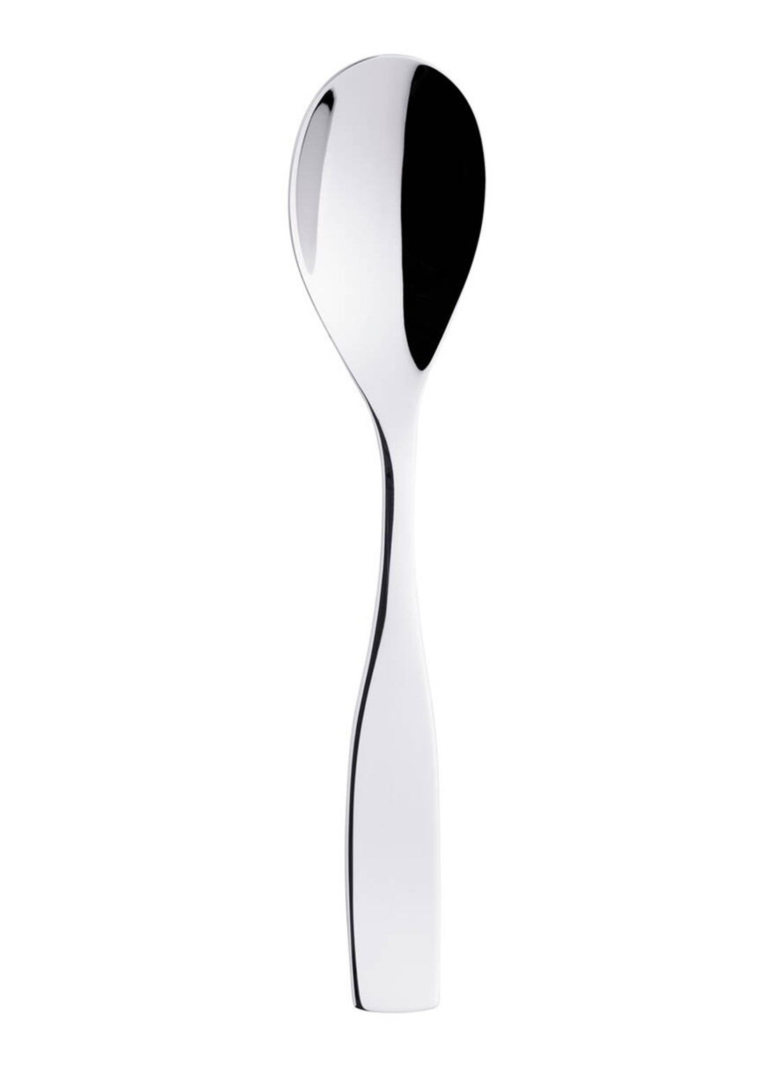 Iittala Citterio 98 koffielepel - voorkant zilver