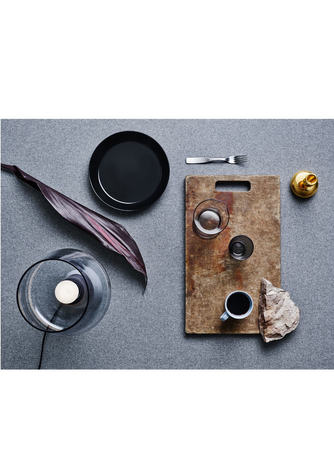 Iittala Dinerbord 26 cm - voorkant 6 zwart