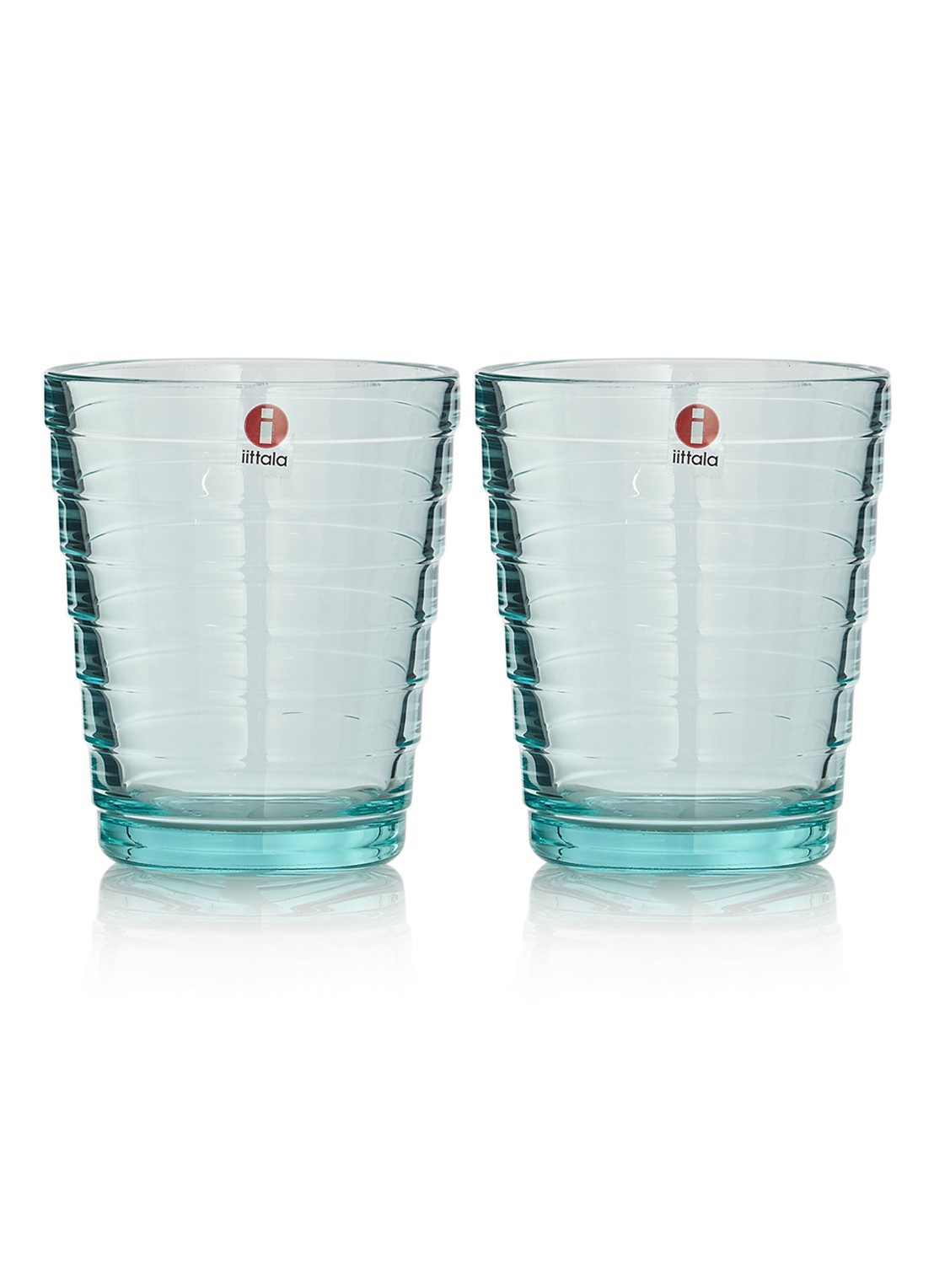 Iittala Drinkglas 22 cl set van 2 - voorkant groen