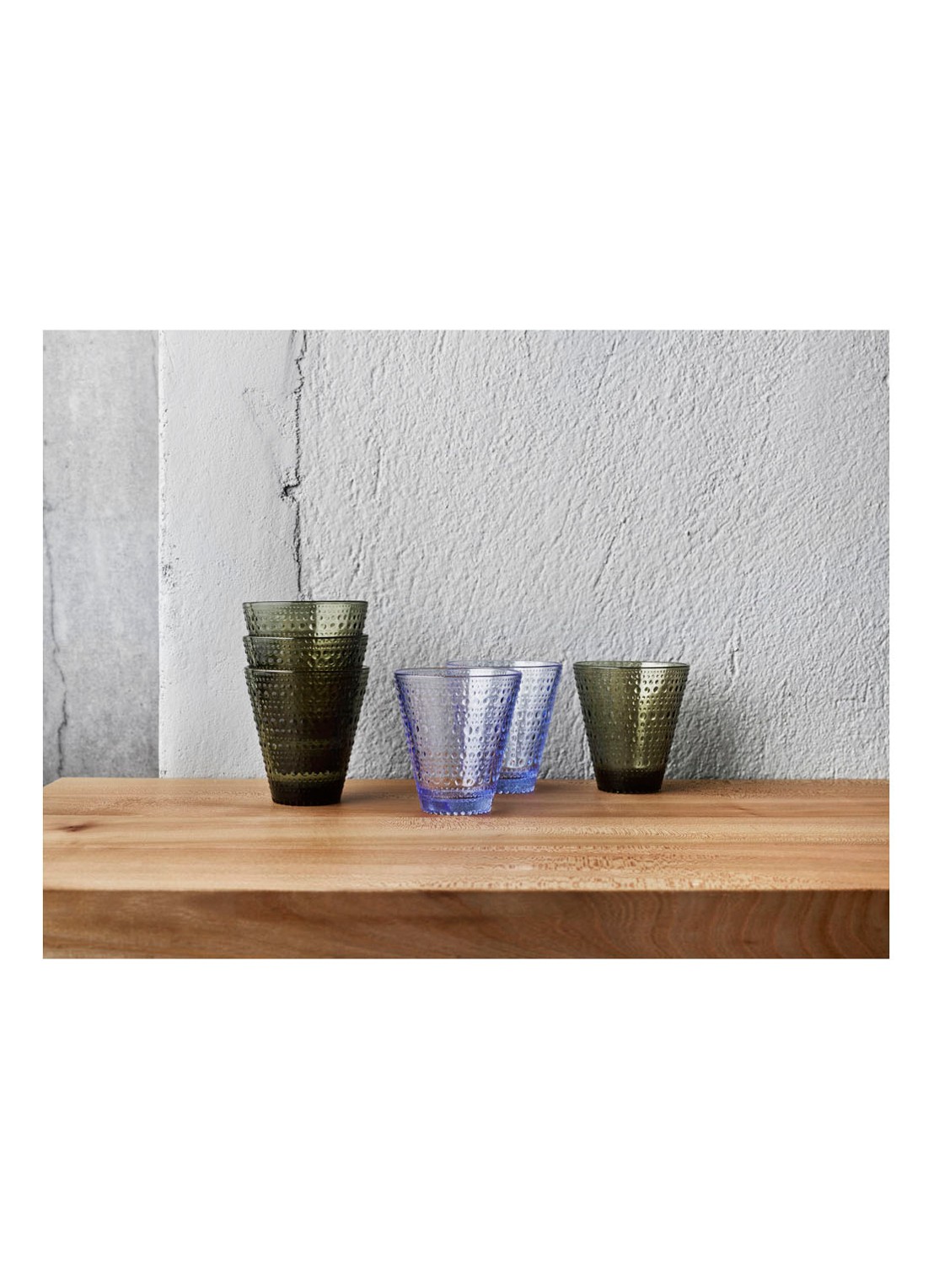 Iittala Drinkglas 30 cl set van 2 - voorkant 2 blauw