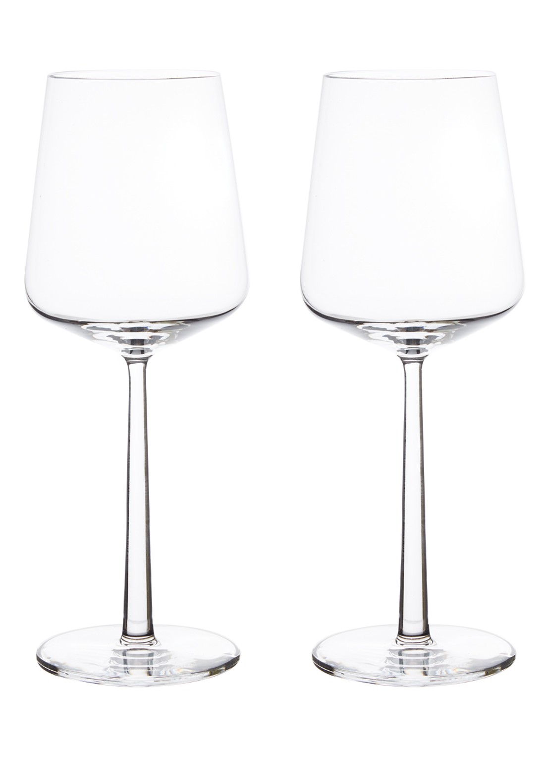 Iittala Essence rode wijnglas 45 cl set van 2 - voorkant transparant