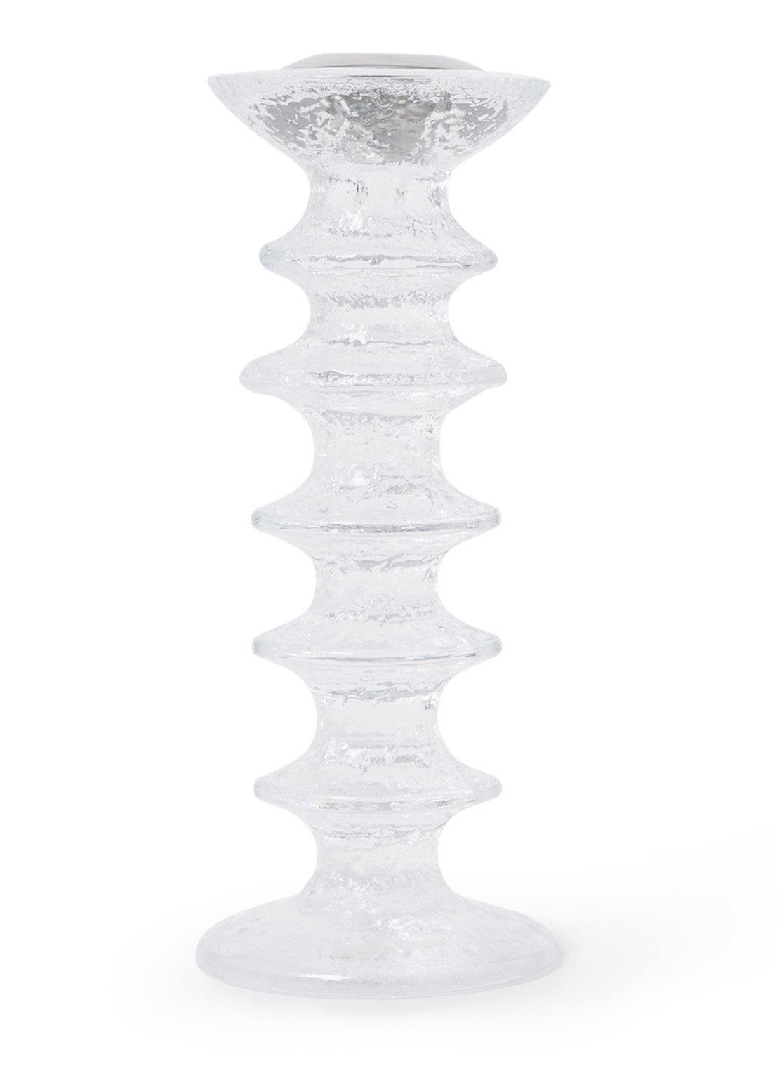 Iittala Festivo Kandelaar 21,5 cm - voorkant transparant