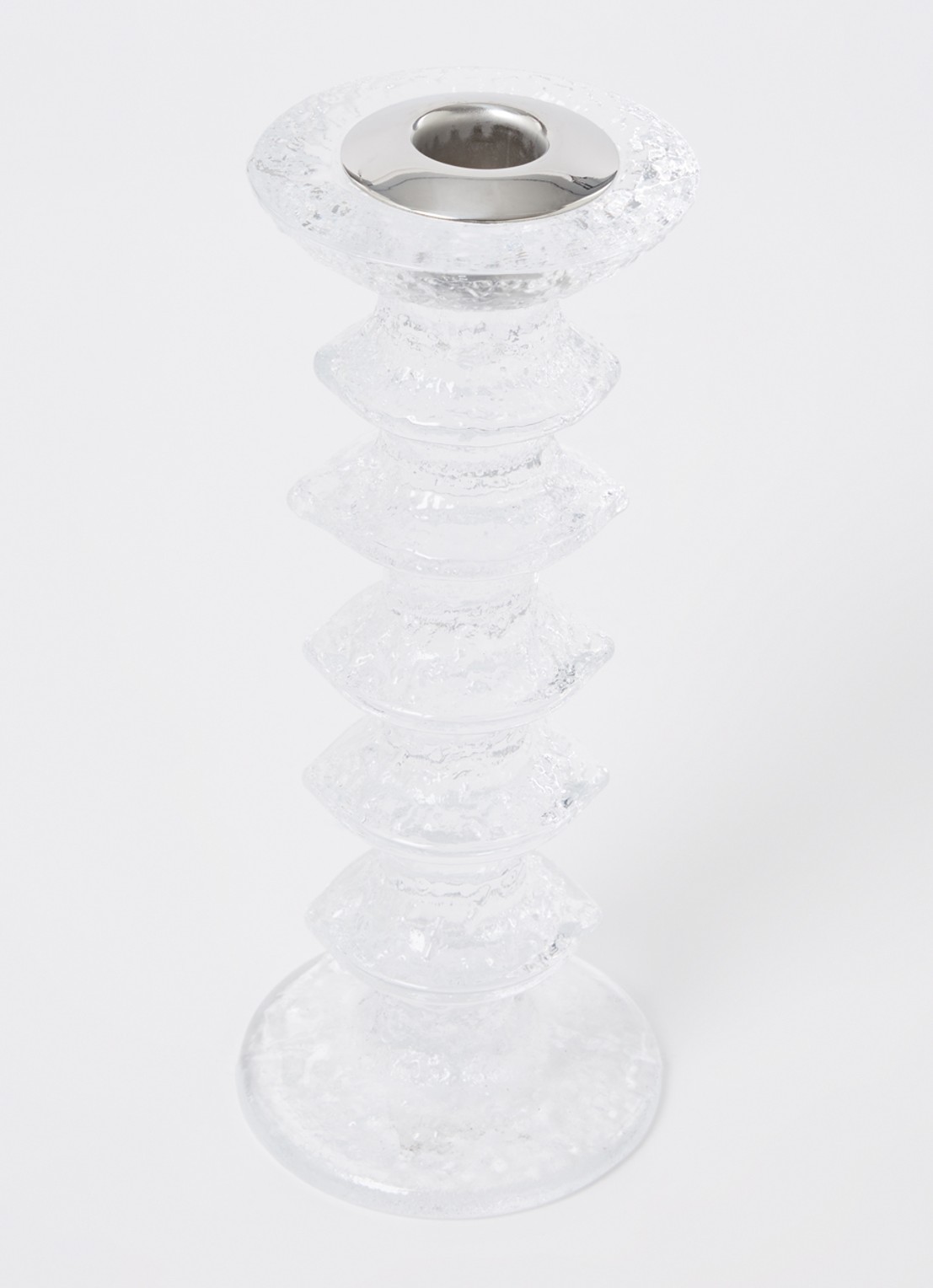 Iittala Festivo Kandelaar 21,5 cm - voorkant 2 transparant