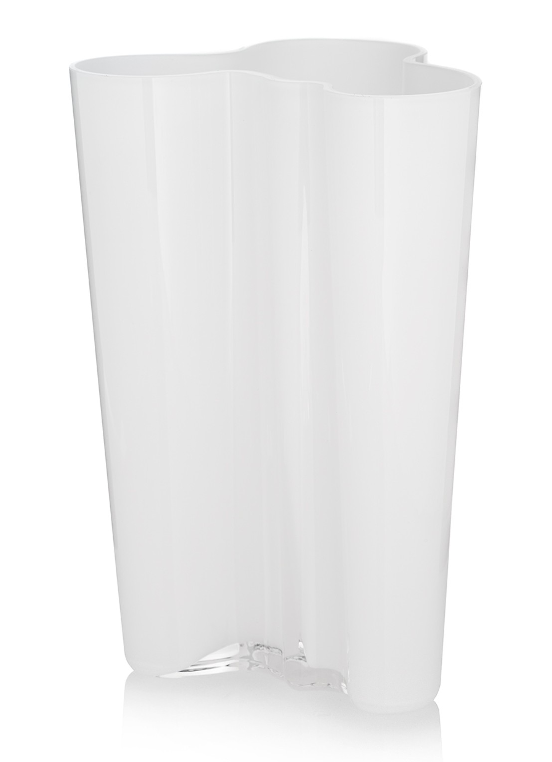 Iittala Finlandia vaas 25 cm - voorkant wit