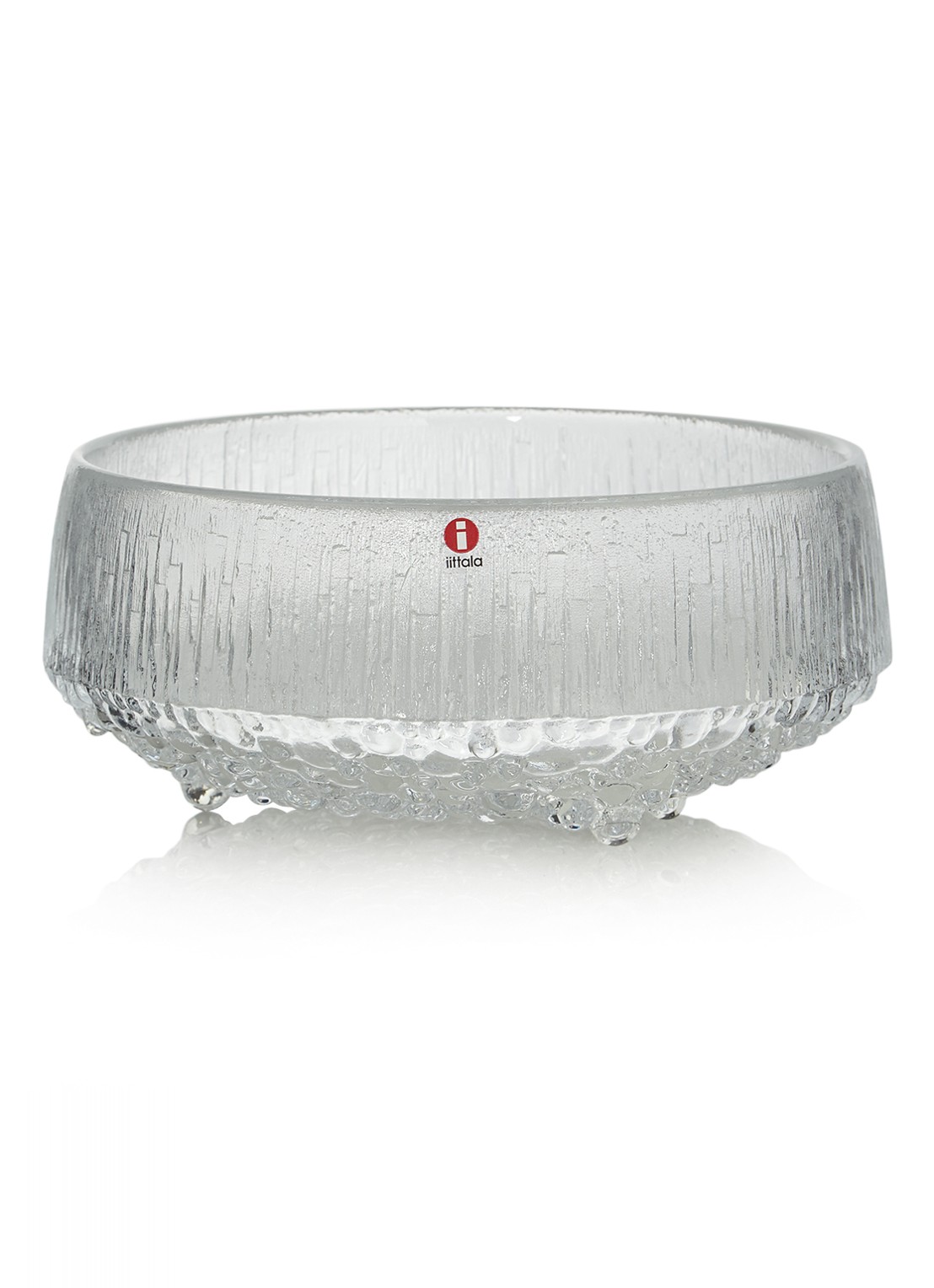 Iittala Fruitschaal van glas 20 cm - voorkant transparant