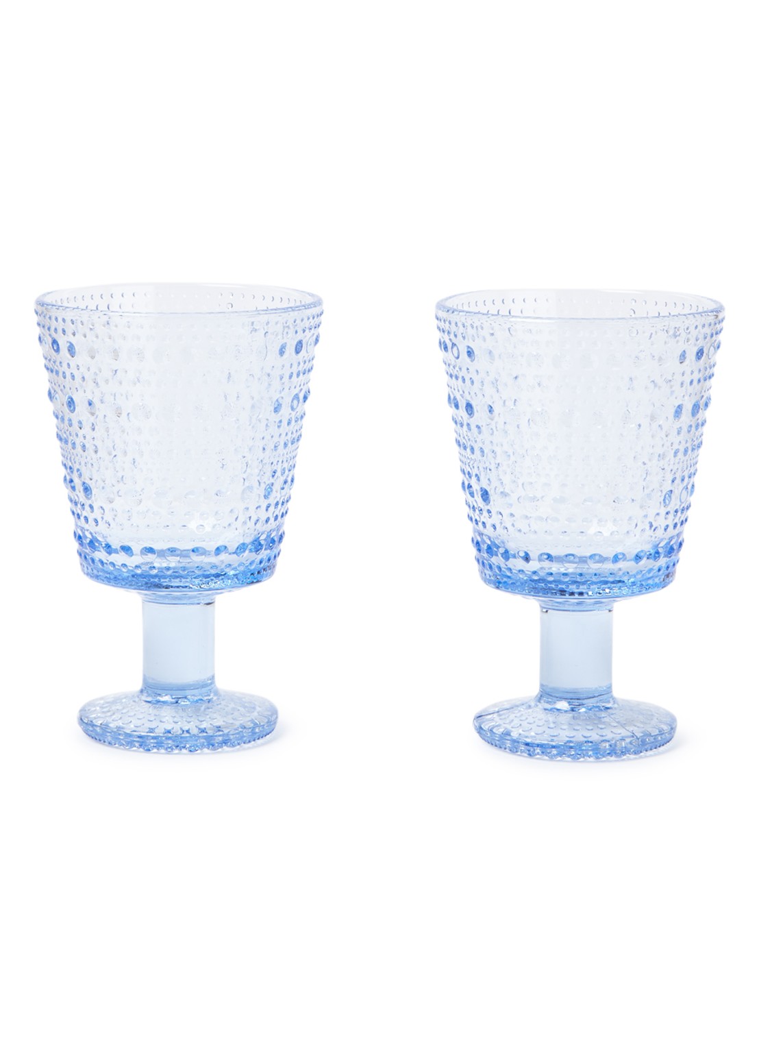 Iittala Glas 26 cl set van 2 - voorkant 2 blauw