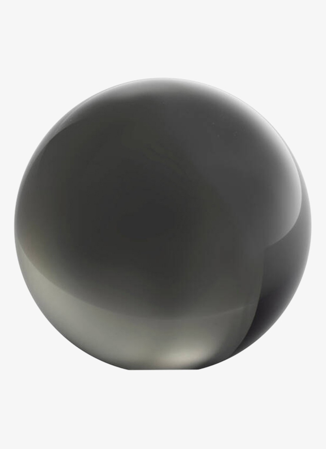 Iittala Glazen bol 5 cm - voorkant donkergrijs
